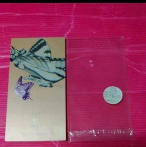 安室奈美惠 toi et moi 8cm 8厘米 单曲 日本音乐 CD 宝可梦皮卡丘 附合作贴纸收藏
