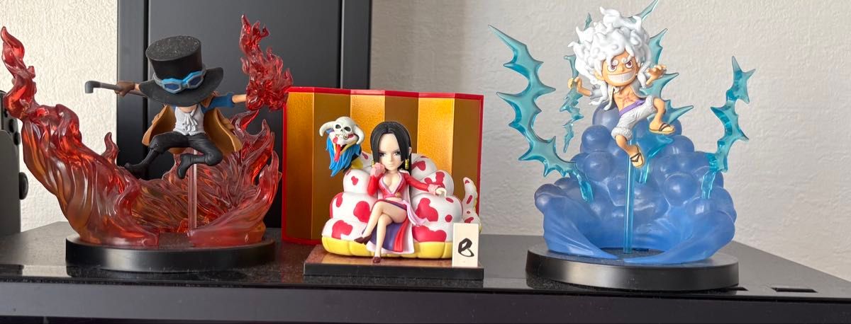 海贼王 手办 世界收藏品 WCF 三件套 萨博 霍克妮 卡丽法 鲁夫