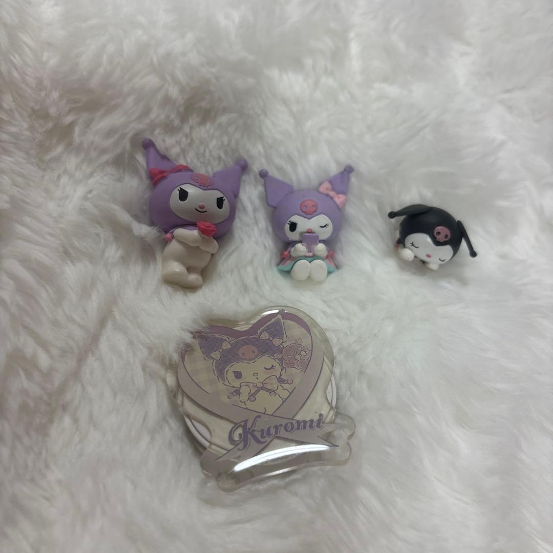 Kuromi Gacha 4-Piece Set