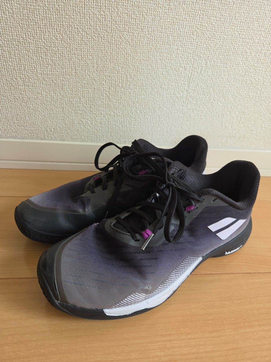 黑巴博拉羽毛球鞋Babolat影子旅行SHADOW TOUR紫色27.5cm