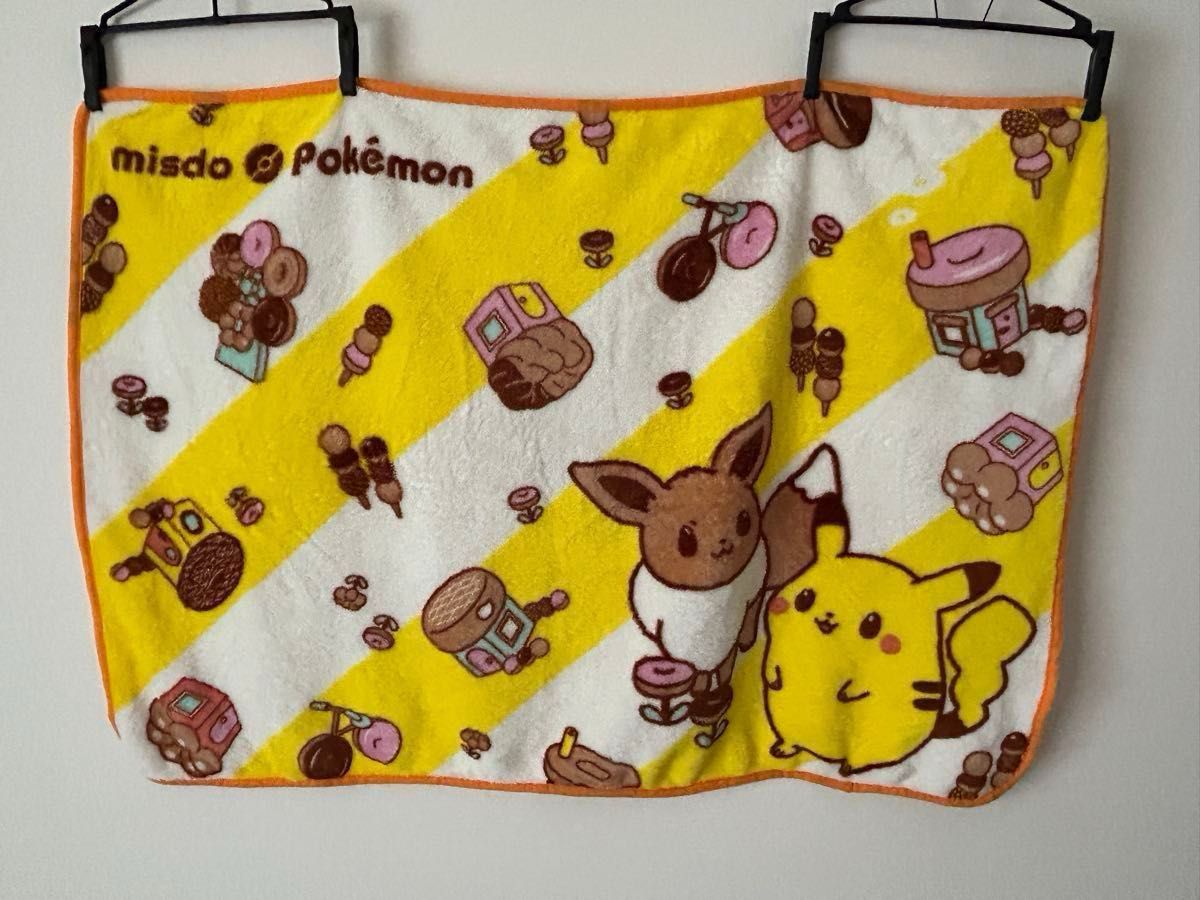 ミスタードーナツ ポケモン ブランケット ミスド コラボ ピカチュウ イーブイ ひざ掛け クリアファイル