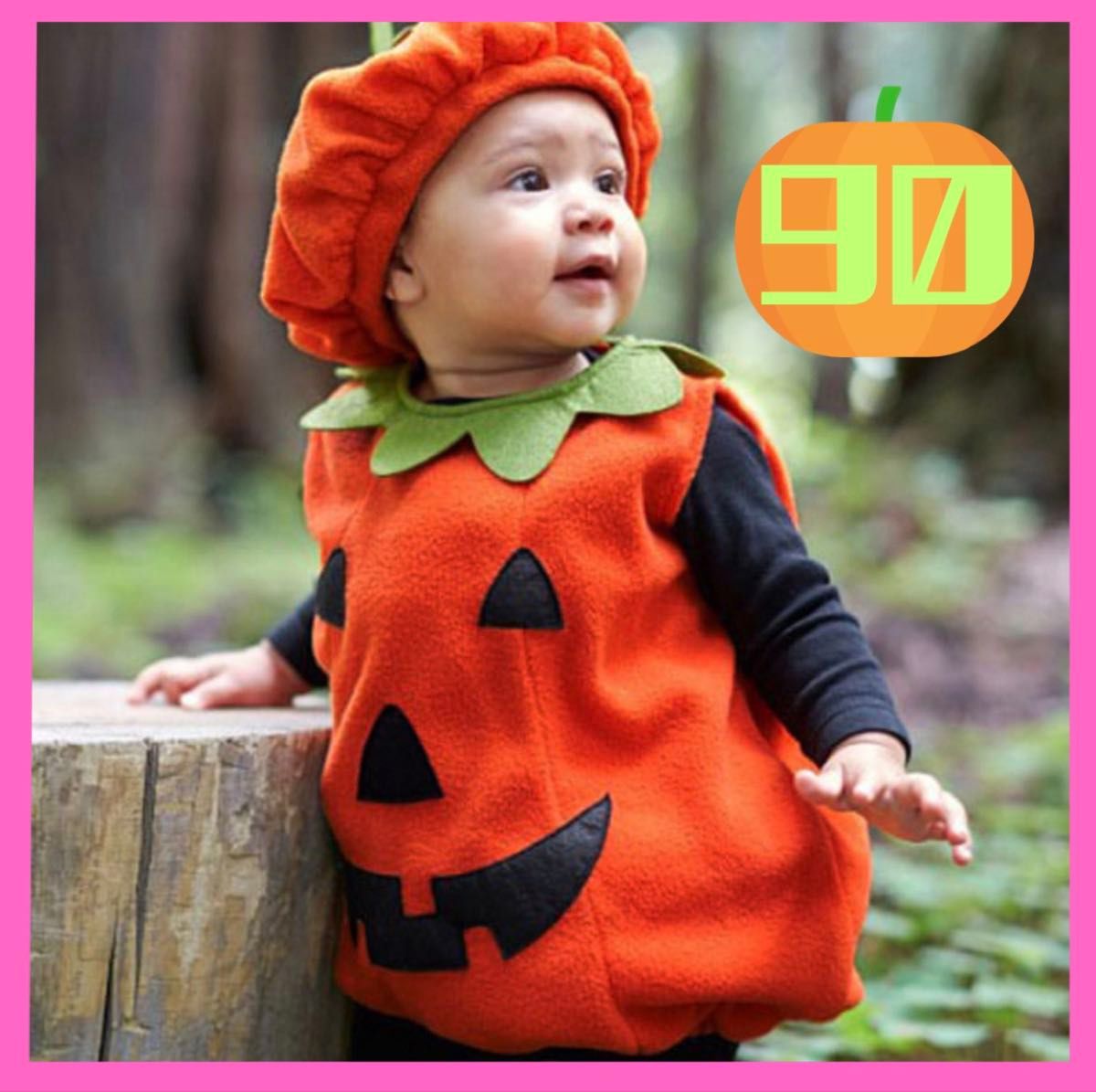 Halloween, Size 90, Baby Costume, Pumpkin, Party, Halloween Party, Dress-Up, for Girls and Boys, Autumn