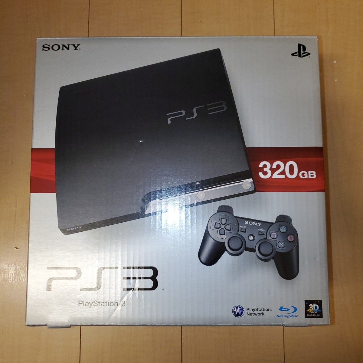 索尼 PlayStation 3 PS3 主机 320GB 炭灰色