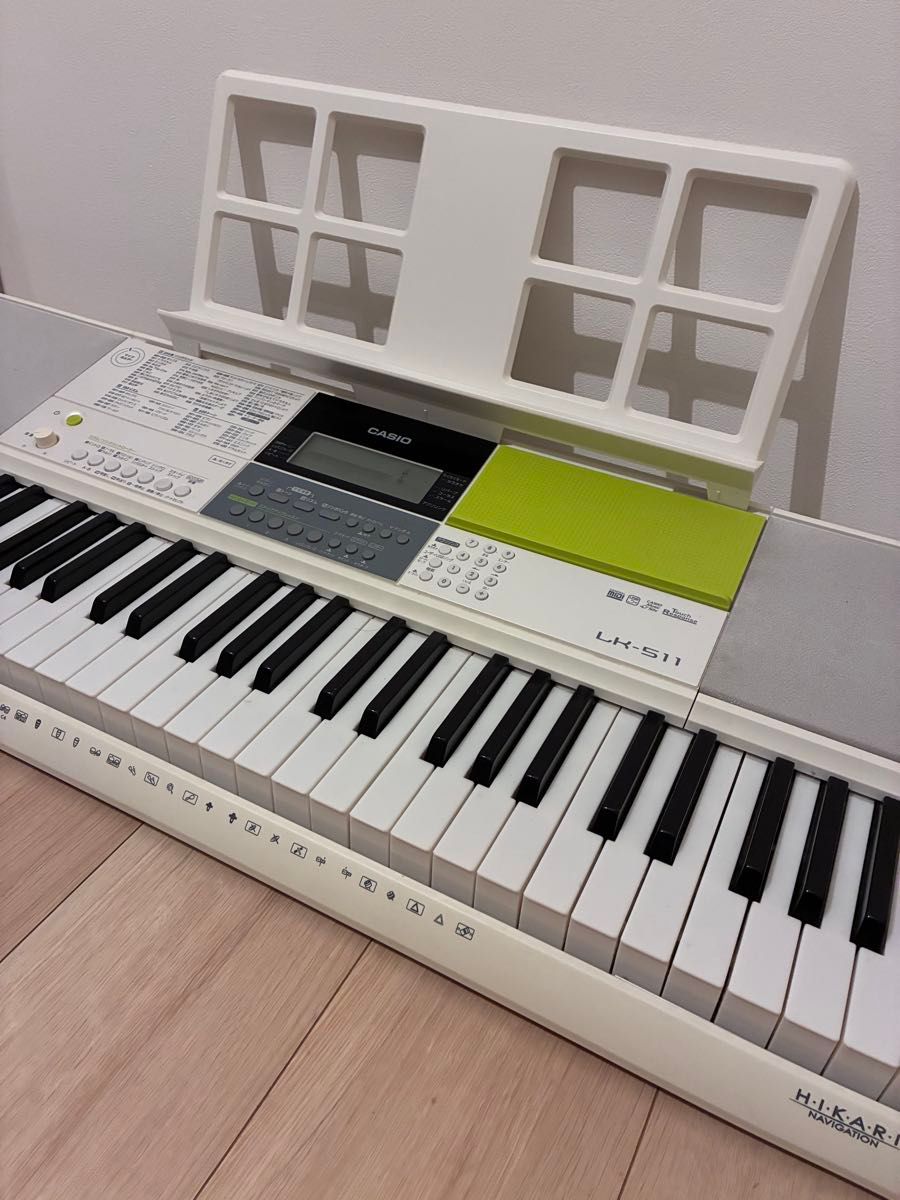 卡西欧 CASIO 光导航键盘 LK-511 61键电子琴