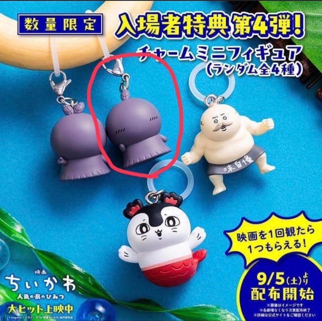 Chikawa Movie Admission Bonus Charm Mini Figure – Human