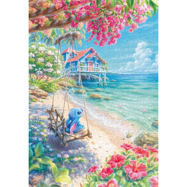 拼图 1000片 洛可海滩（史迪奇）［CP-RS］ 丽洛与史迪奇 TEN-D1000-898