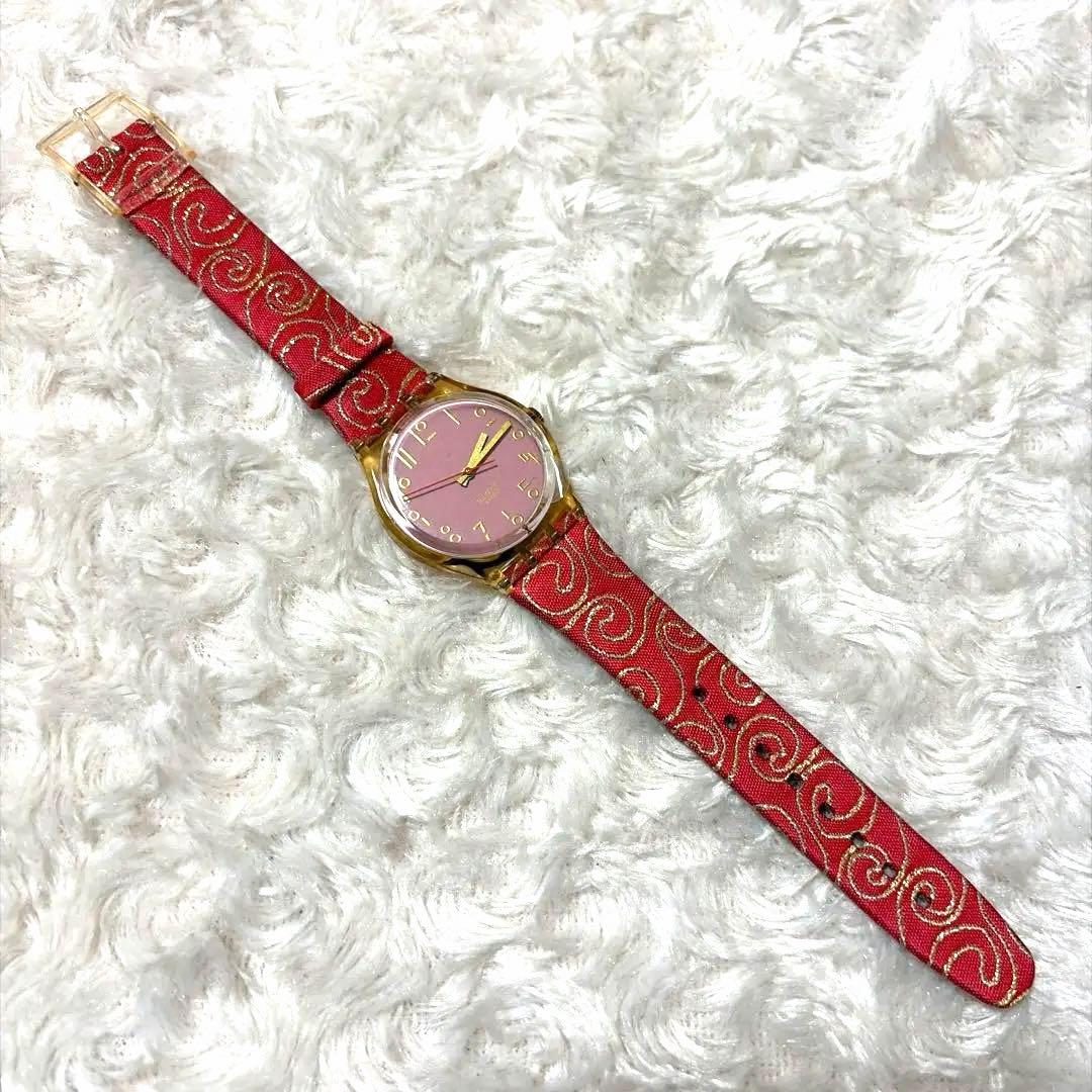 Swatch Wristwatch Red Gold PERSIAN WORLD