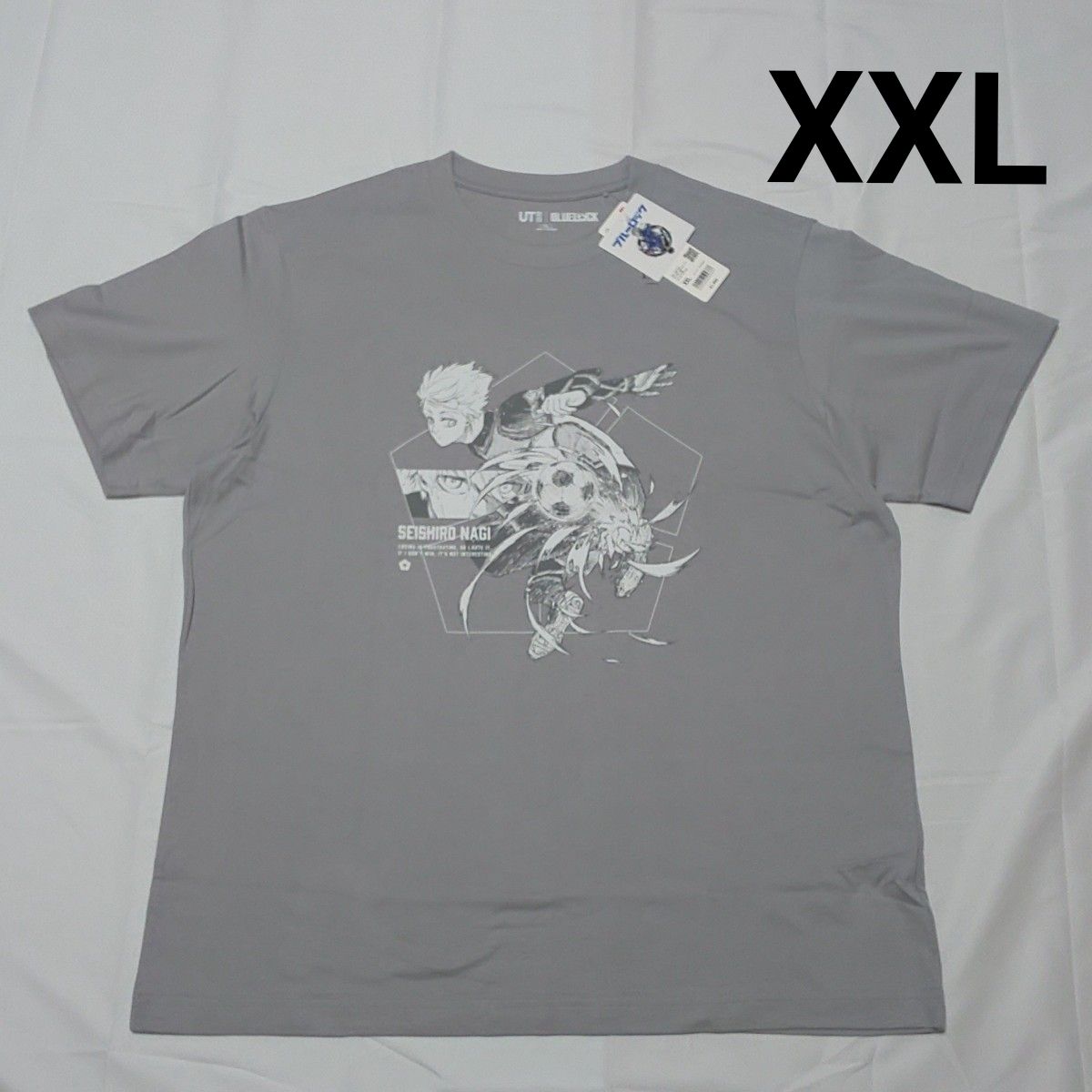 ブルーロック UT 凪 誠士郎 グレーXXL ユニクロ