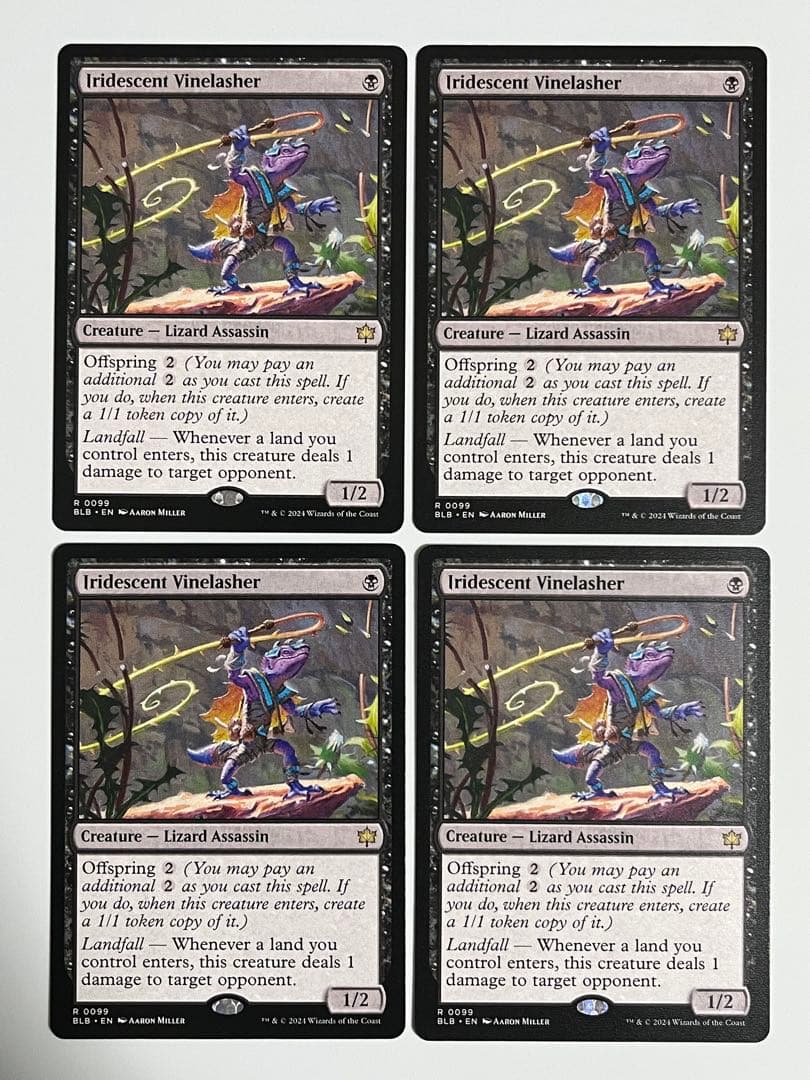 MTG 【玉虫色的蔦打】英文版 4张 9