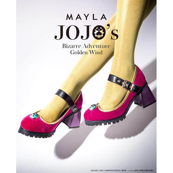 MAYLA迈拉乔乔的奇妙冒险黄金之风商品鞋panps图标鞋object panps关闭版本jonno jovana