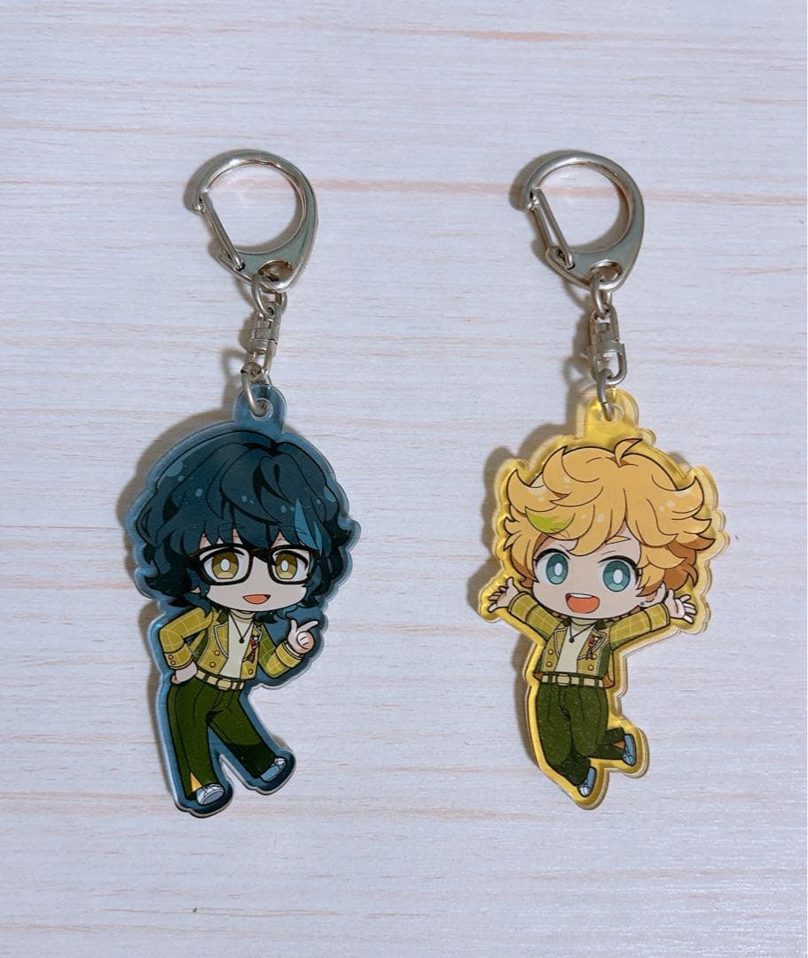 Ansta Aoba Tsumugi Harukawa Mid Trinity Festival Acrylic Keychain