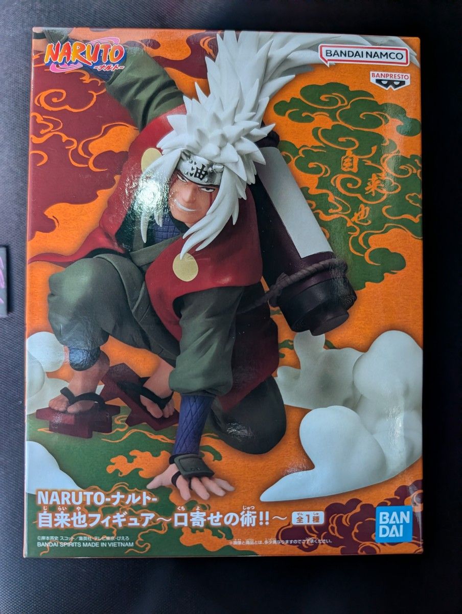 NARUTO Naruto Jiraiya Figure Summoning Technique Bandai Spirits