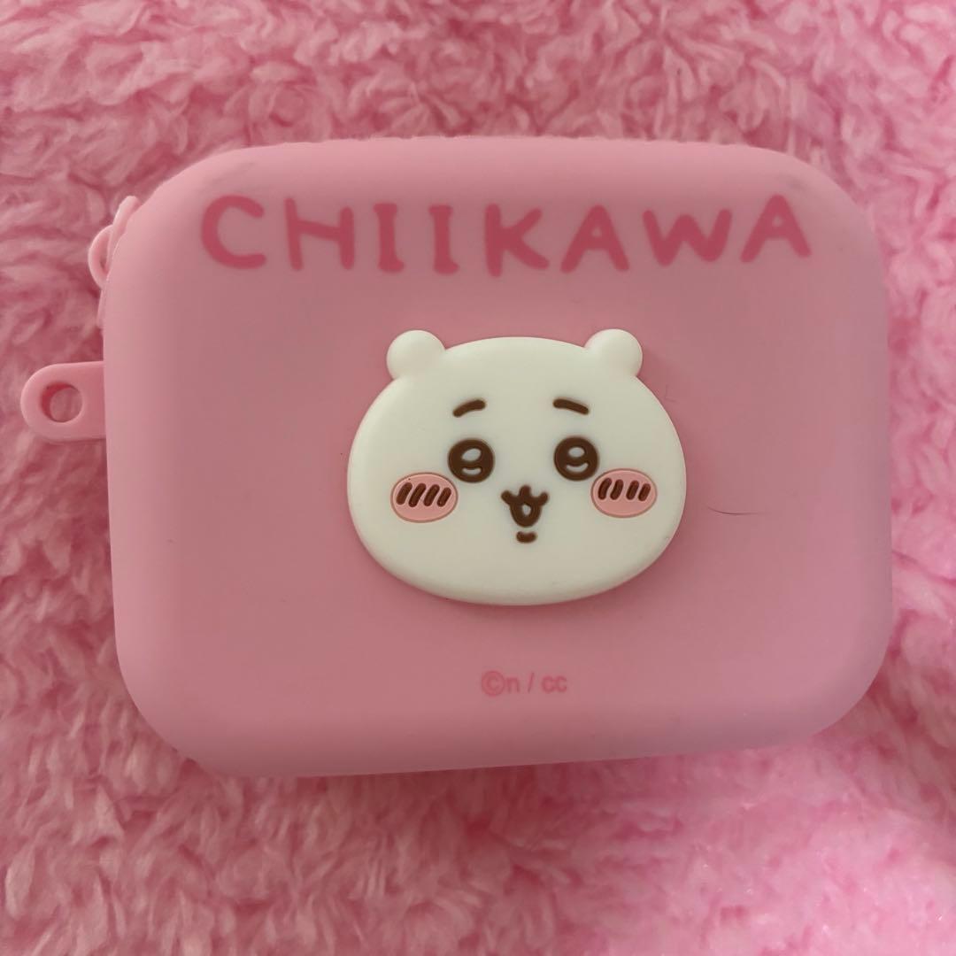 Chiikawa 粉色零钱包