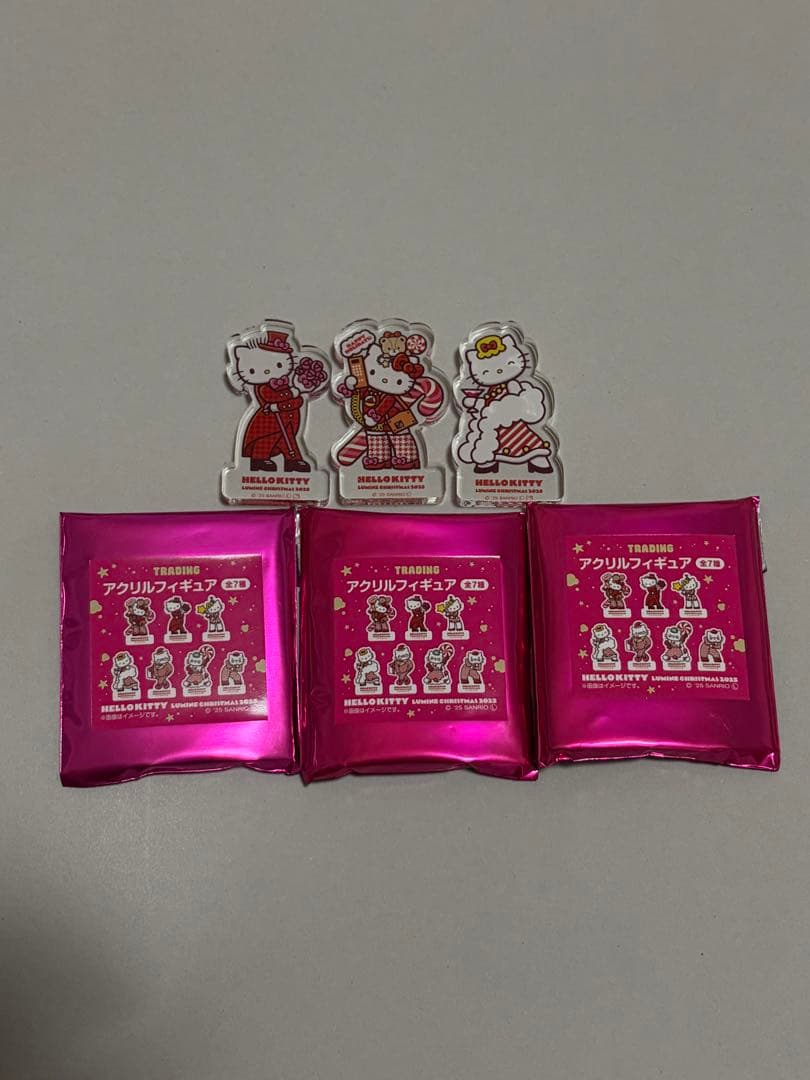 Sanrio Hello Kitty Acrylic Figure Christmas Lumine