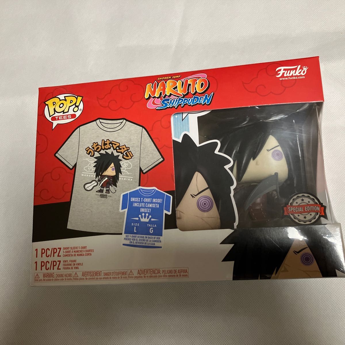 火影忍者 Funko 宇智波斑 T恤 套装