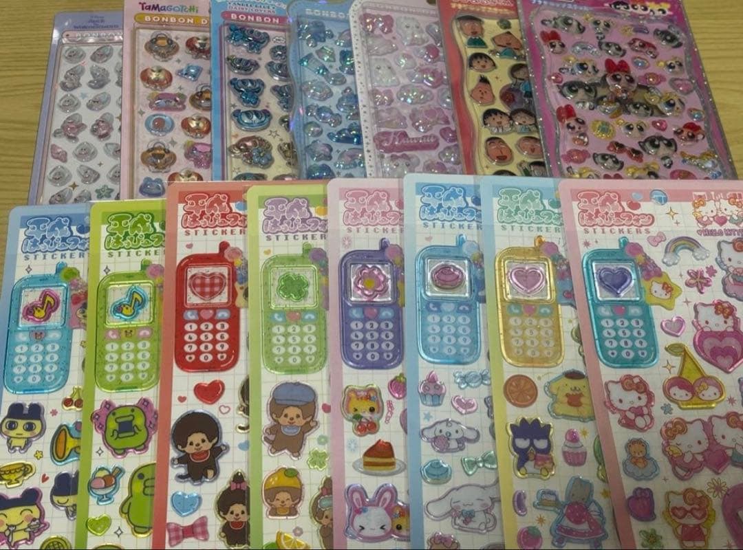 立体贴纸 大量批发 各种角色