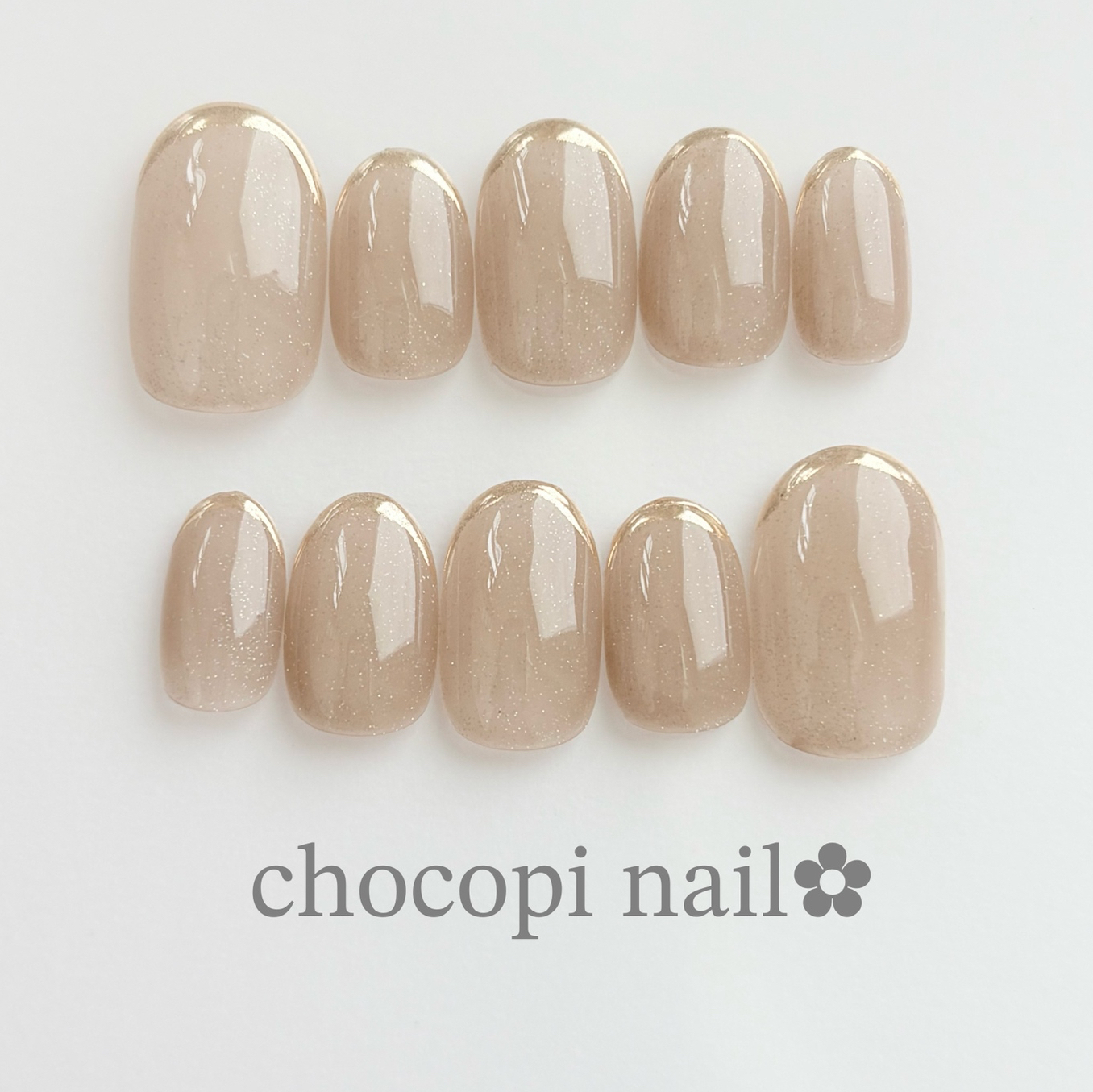 Mirror French nails♡Nuance nails, elegant nails, office nails, mature nails, simple nails, beige nails, greige, wedding nails, Korean style, beautiful nails, simple, for weddings and bridal looks, bride’s nails