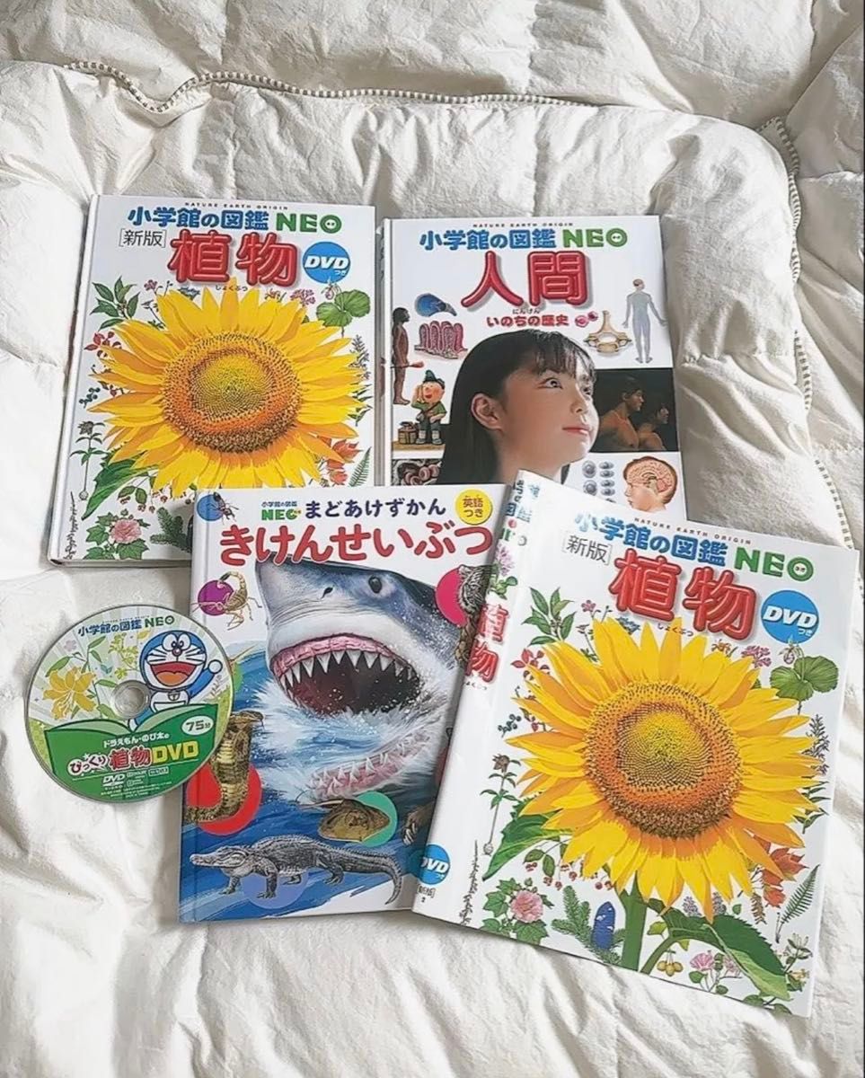 小学馆图鉴NEO 危险生物 图鉴 人类 植物