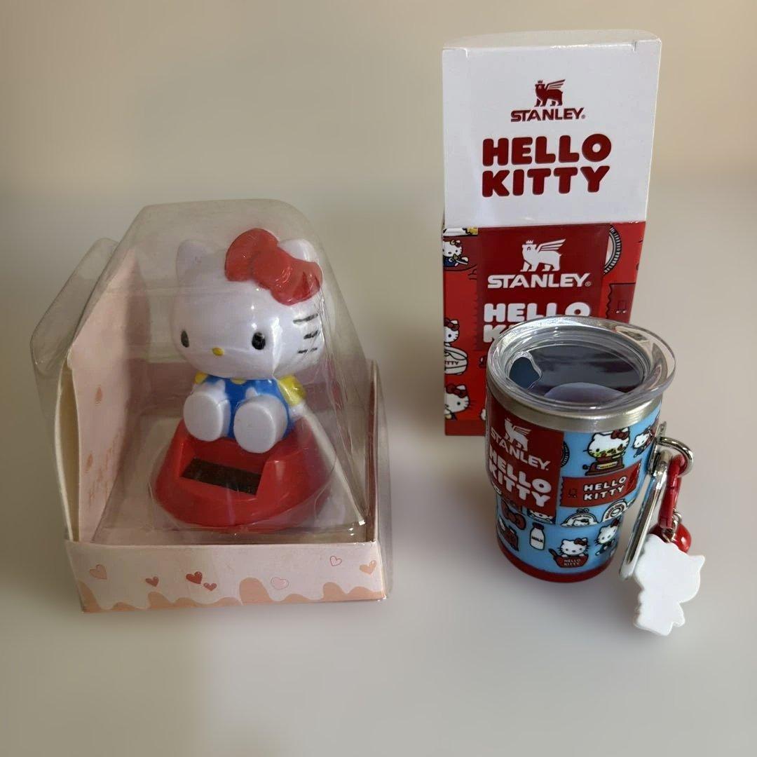 New Hello Kitty Solar Figure & Mini Tumbler