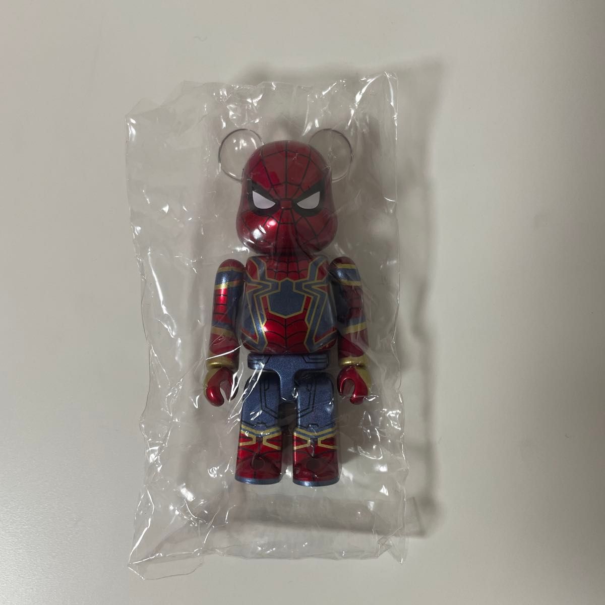 BE@RBRICK 蜘蛛侠 钢铁蜘蛛侠 无限传奇