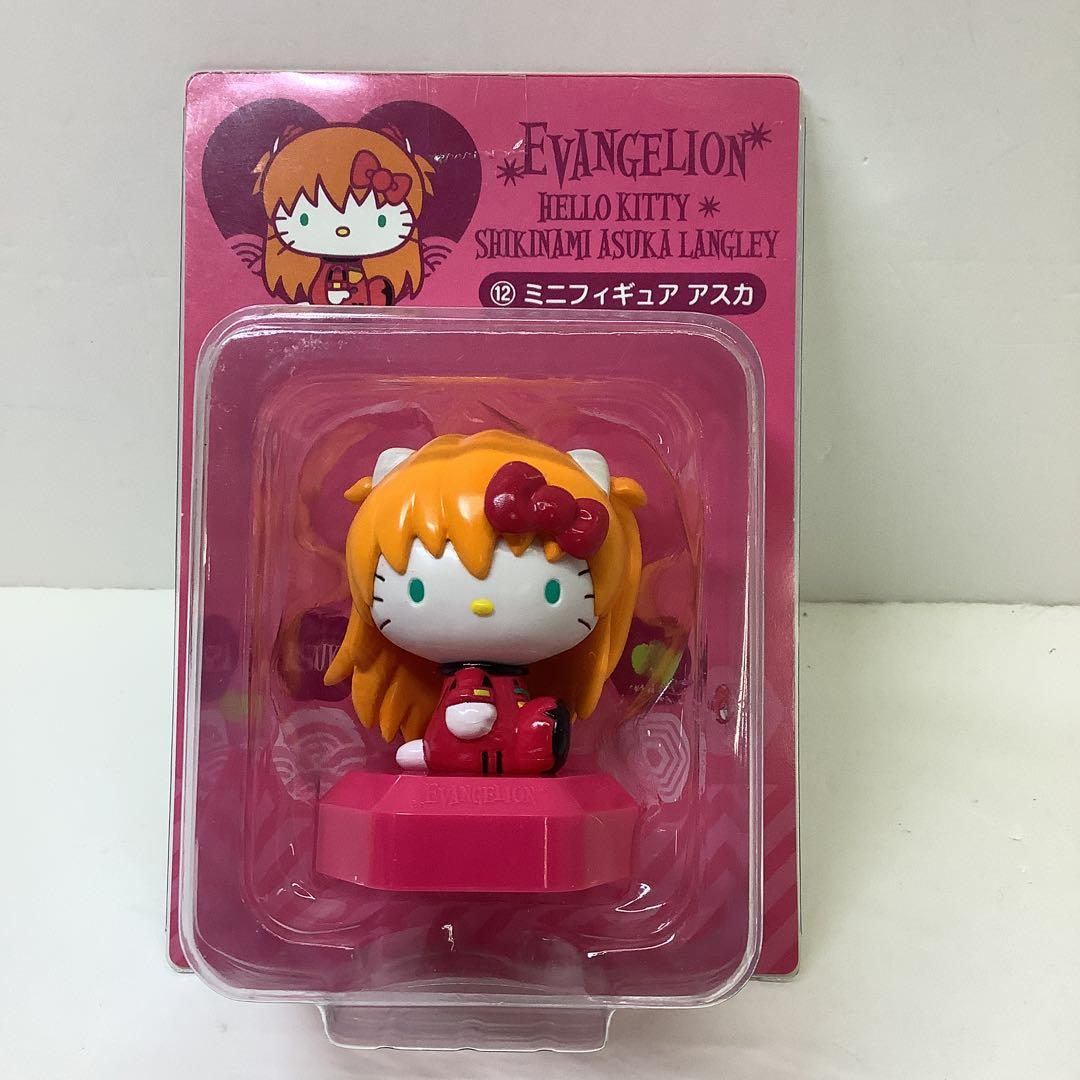 Hello Kitty Evangelion Collaboration Asuka Mini Figure 33-1023-6