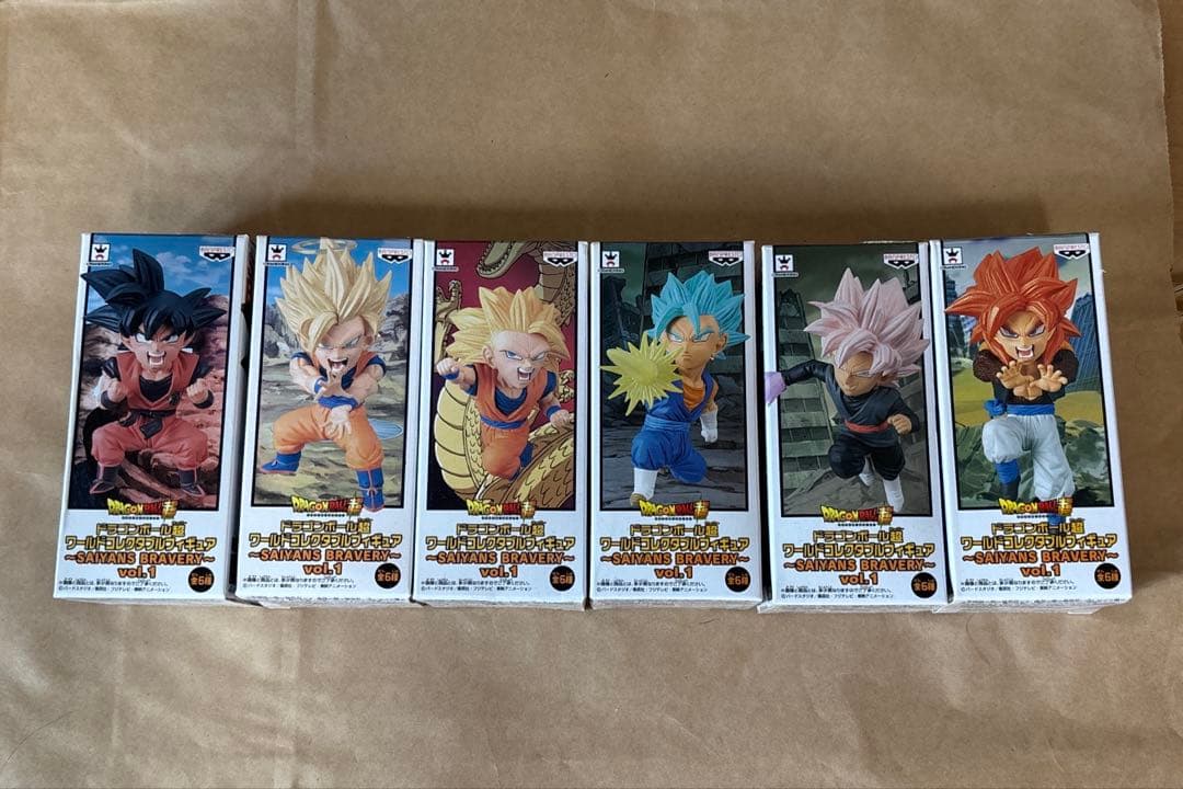 (二手)龙珠超 SAIYANS BRAVERY vol.1 全6种