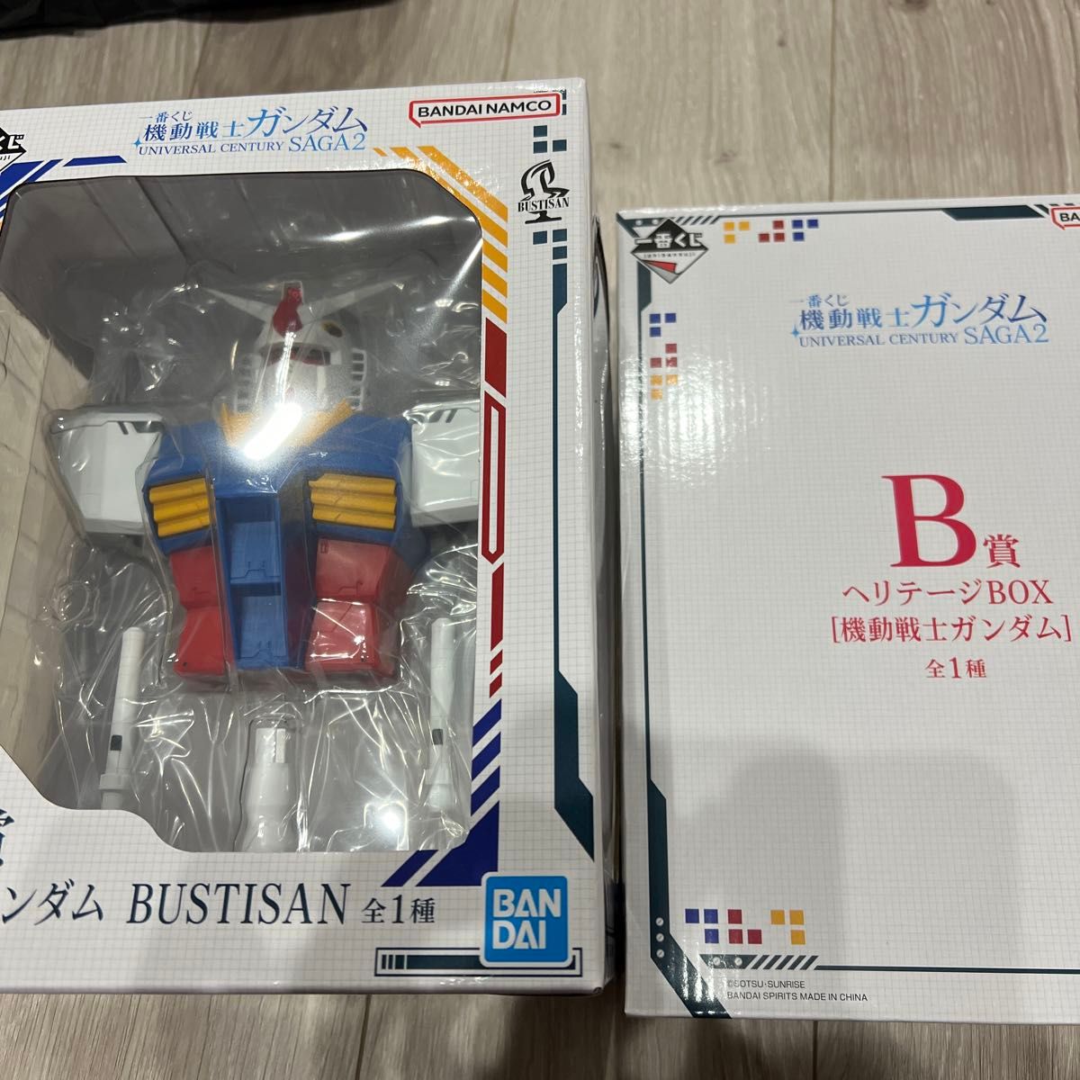 一番赏 机动战士高达 A奖 RX-78-2 高达 BUSTISAN·B奖 Heritage BOX 2件套