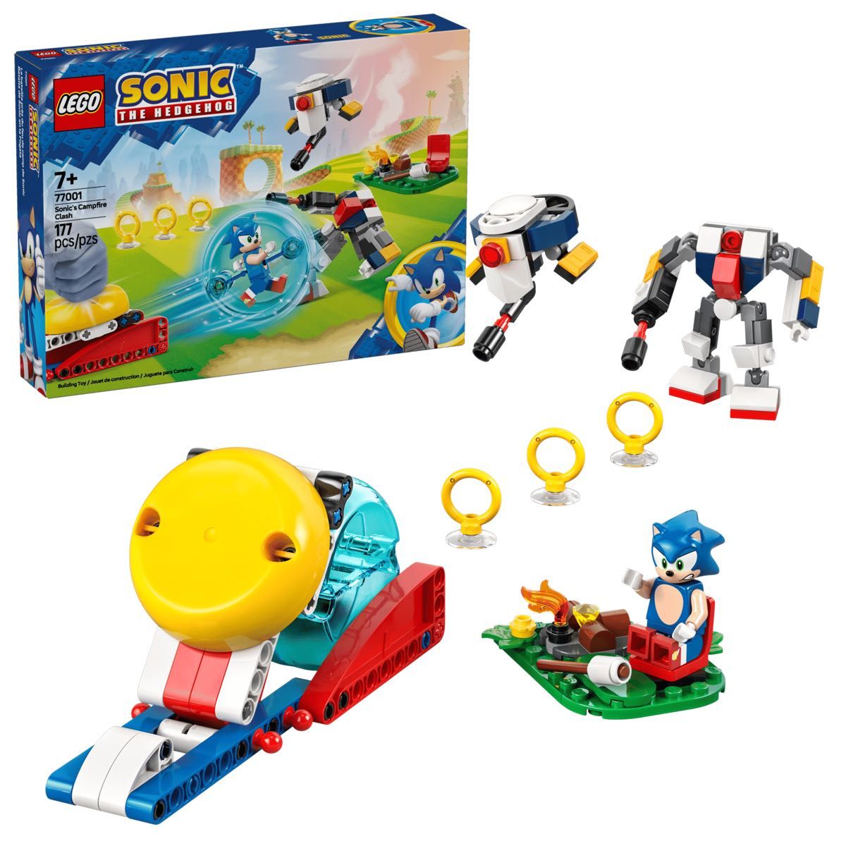 Lego LEGO 77001 Sonic's Campfire Crash