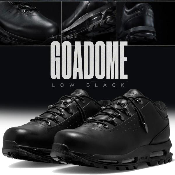 耐克 Air Max Goredome LOW SP 黑色/金属银 NIKE AIR MAX GOADOME LOW SP blk/metallic silver ir2173-001
