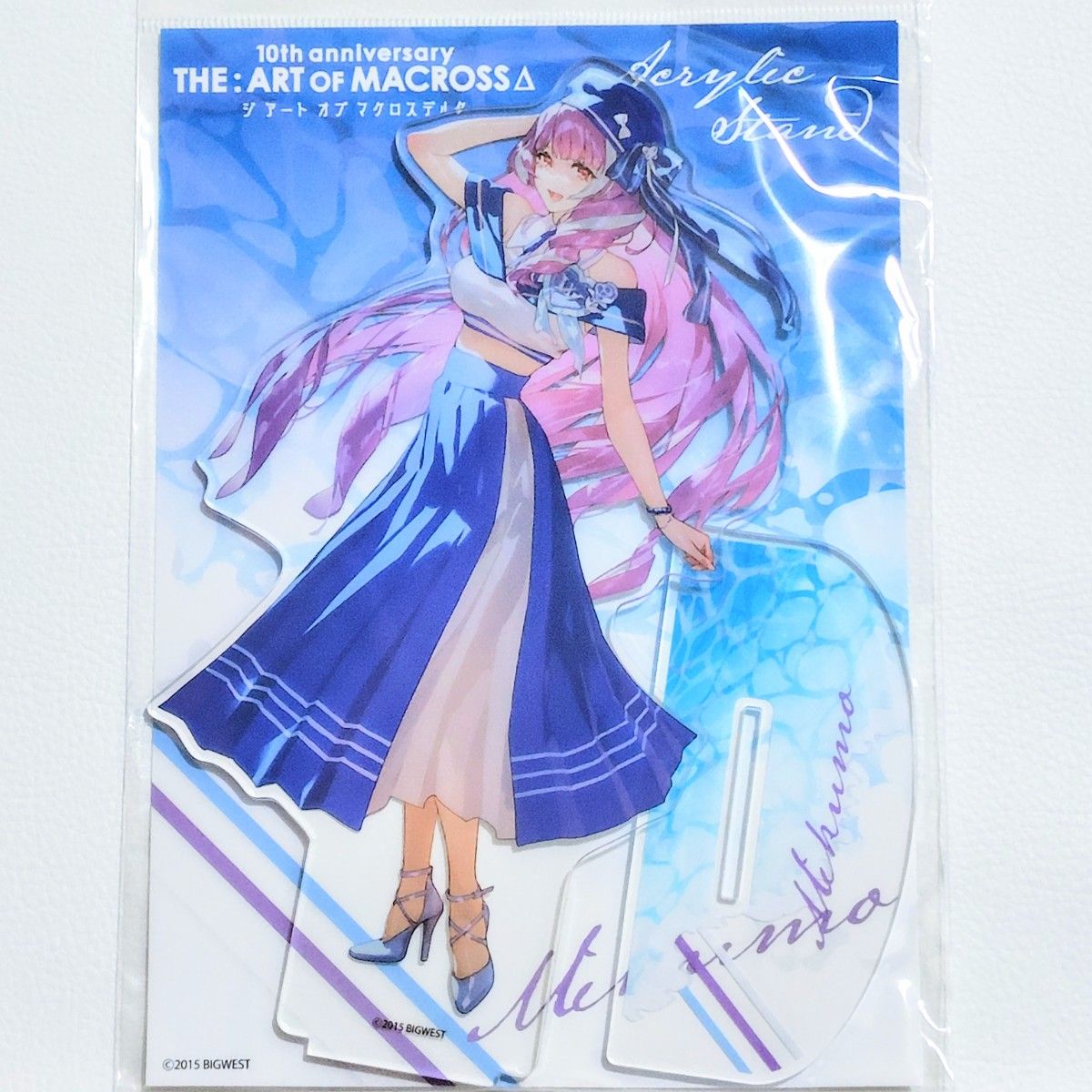 Macross Delta 10周年展 THE : ART OF MACROSS Δ at 手塚治虫記念館 亚克力立牌 美云