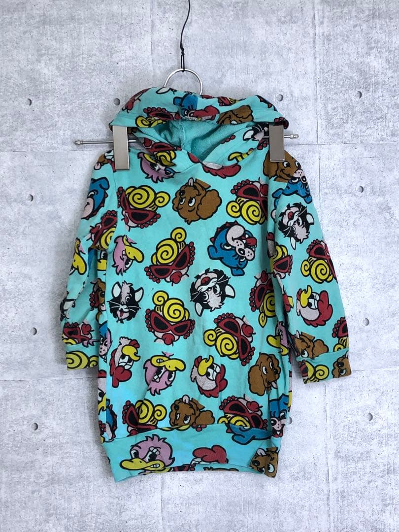 HYSTERIC MINI旧衣服迷你角色总柄湿帕克