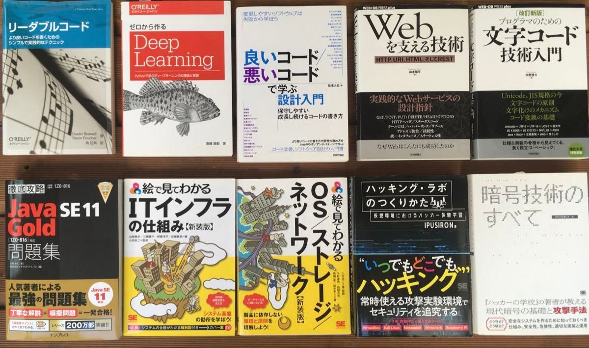 IT技术书籍11册套装 编程·设计·算法·SQL 多种