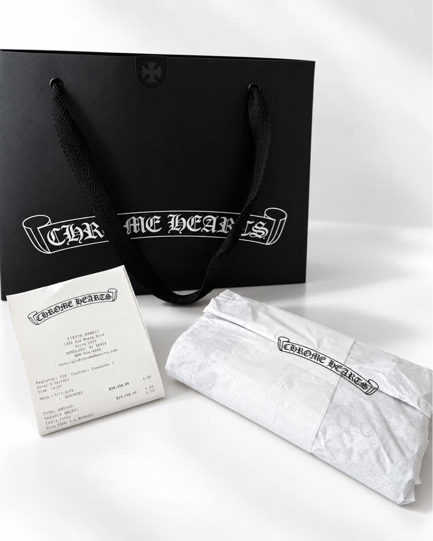 CHROME HEARTS WAVE长钱包新品未使用未开封