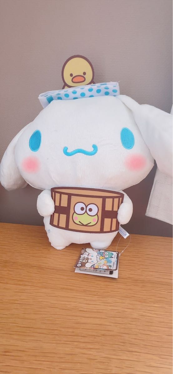 Sanrio Cinnamoroll Plush Toy, Public Bath, Bath Play, with Tags