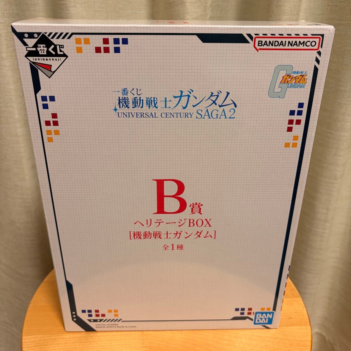 一番赏 机动战士高达 UNIVERSAL CENTURY SAGA2 B奖 Heritage BOX