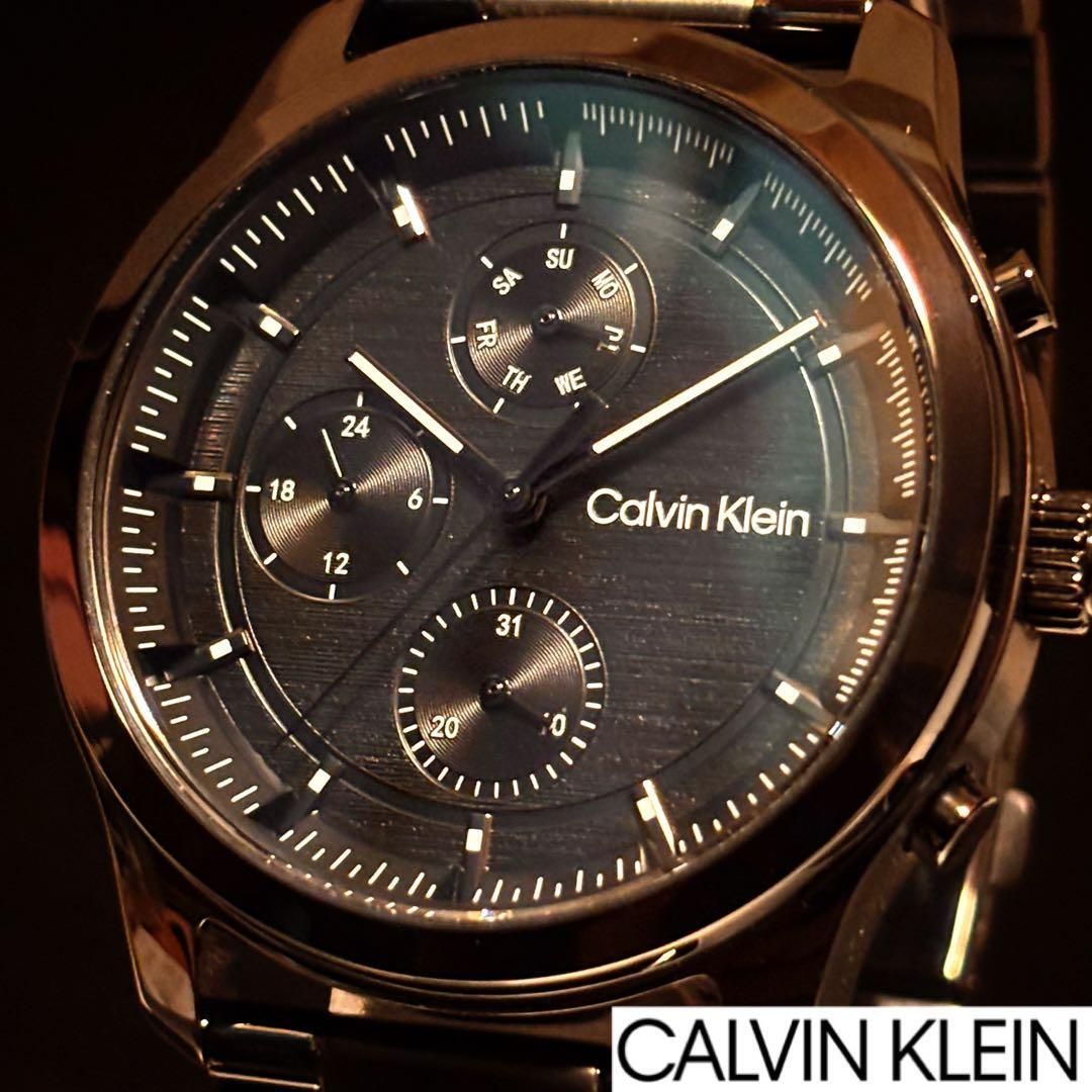 【漆黑之光】男士腕表/卡尔文·克莱因/Calvin Klein/黑色.黑色/男款/送礼/时尚/手表/稀有