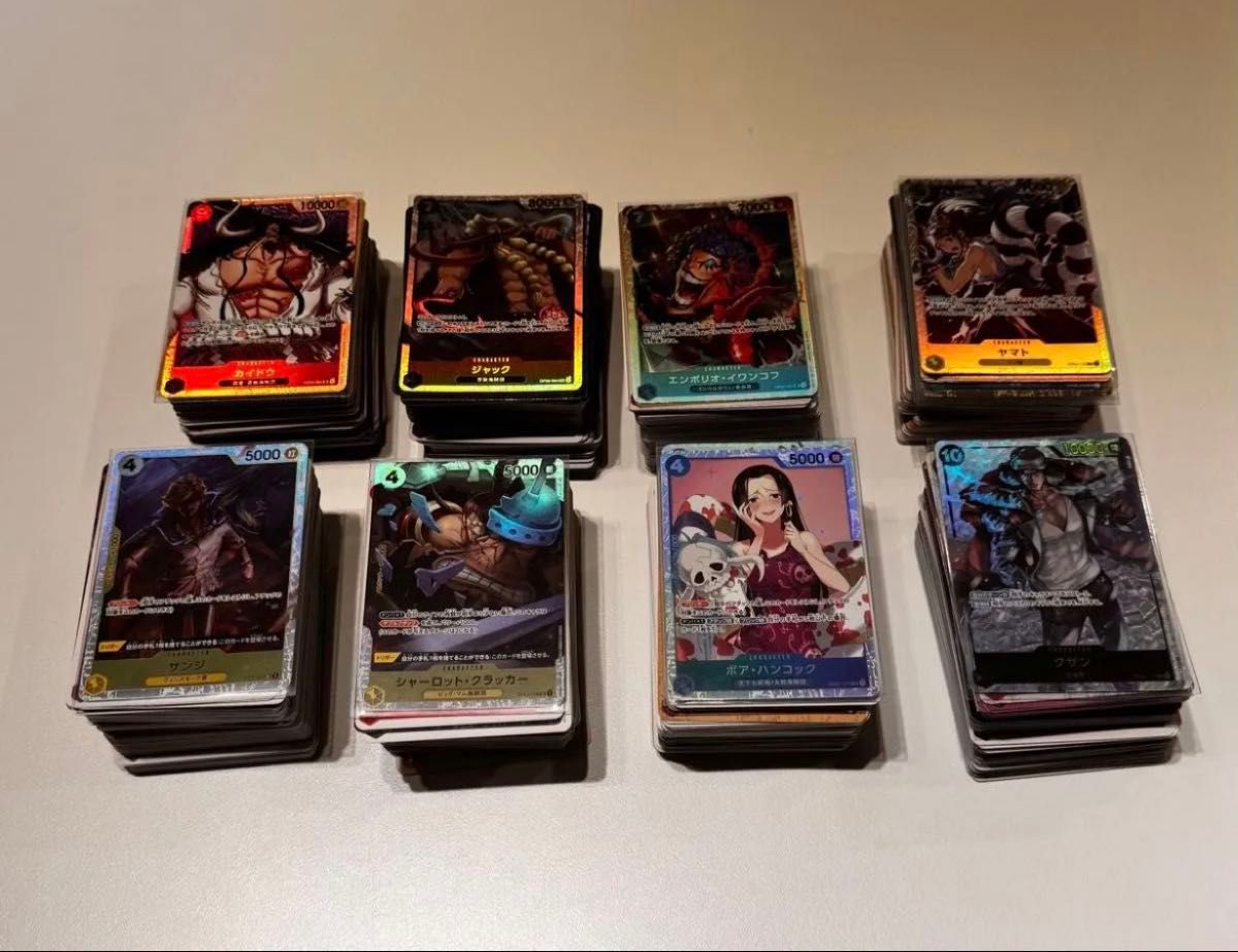 海贼王卡牌 SR 打包出售 800张 SR SEC 海贼王卡牌游戏