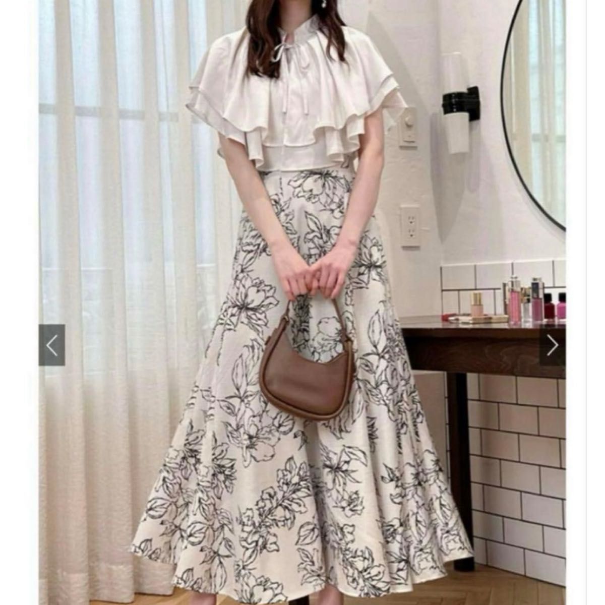 GRL 长裙 格雷尔 花饰长裙