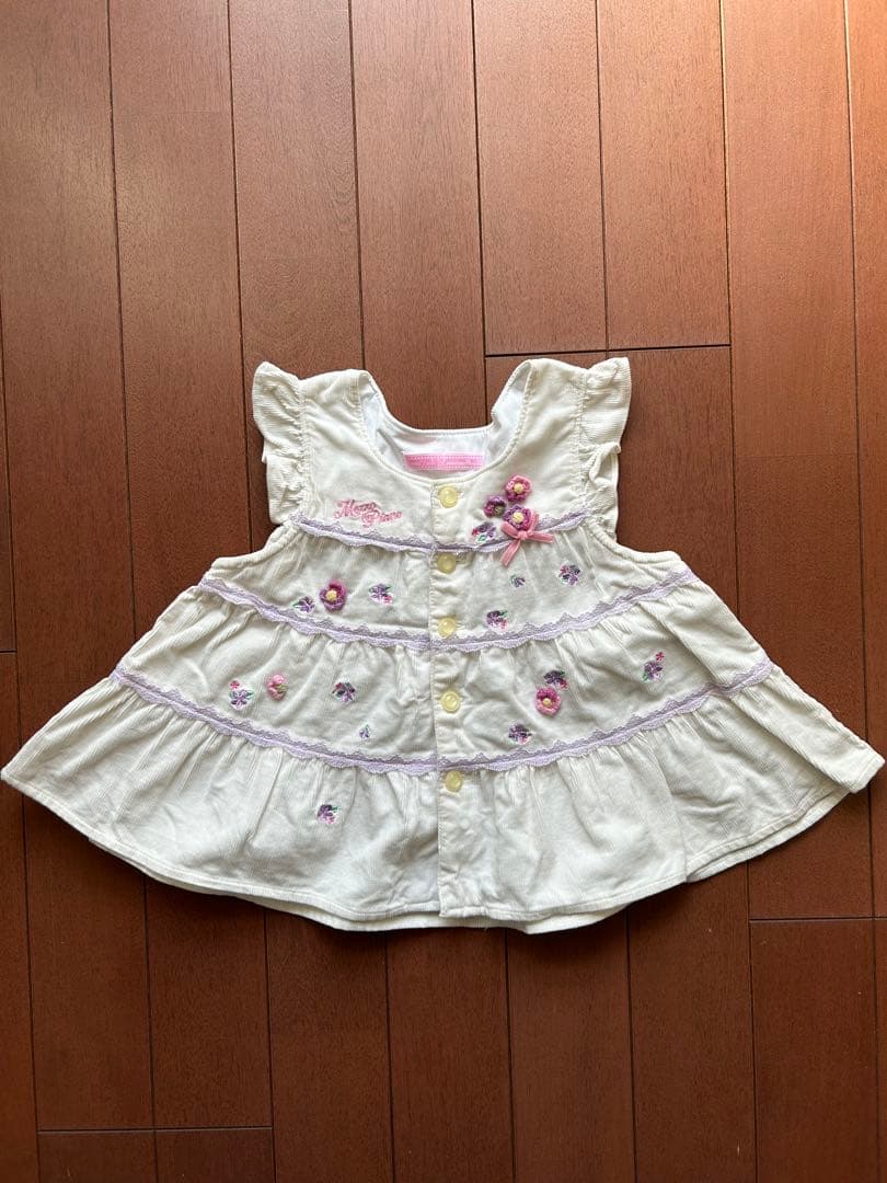 mezzo piano 灯芯绒连衣裙 80cm