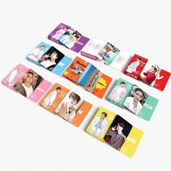 BTS Goods Photo Card 55 pieces Set Treka BTS Bantan Bantan Pictures All Photo Cards K-POP South Korean Idol Butter Bites Dynamite
