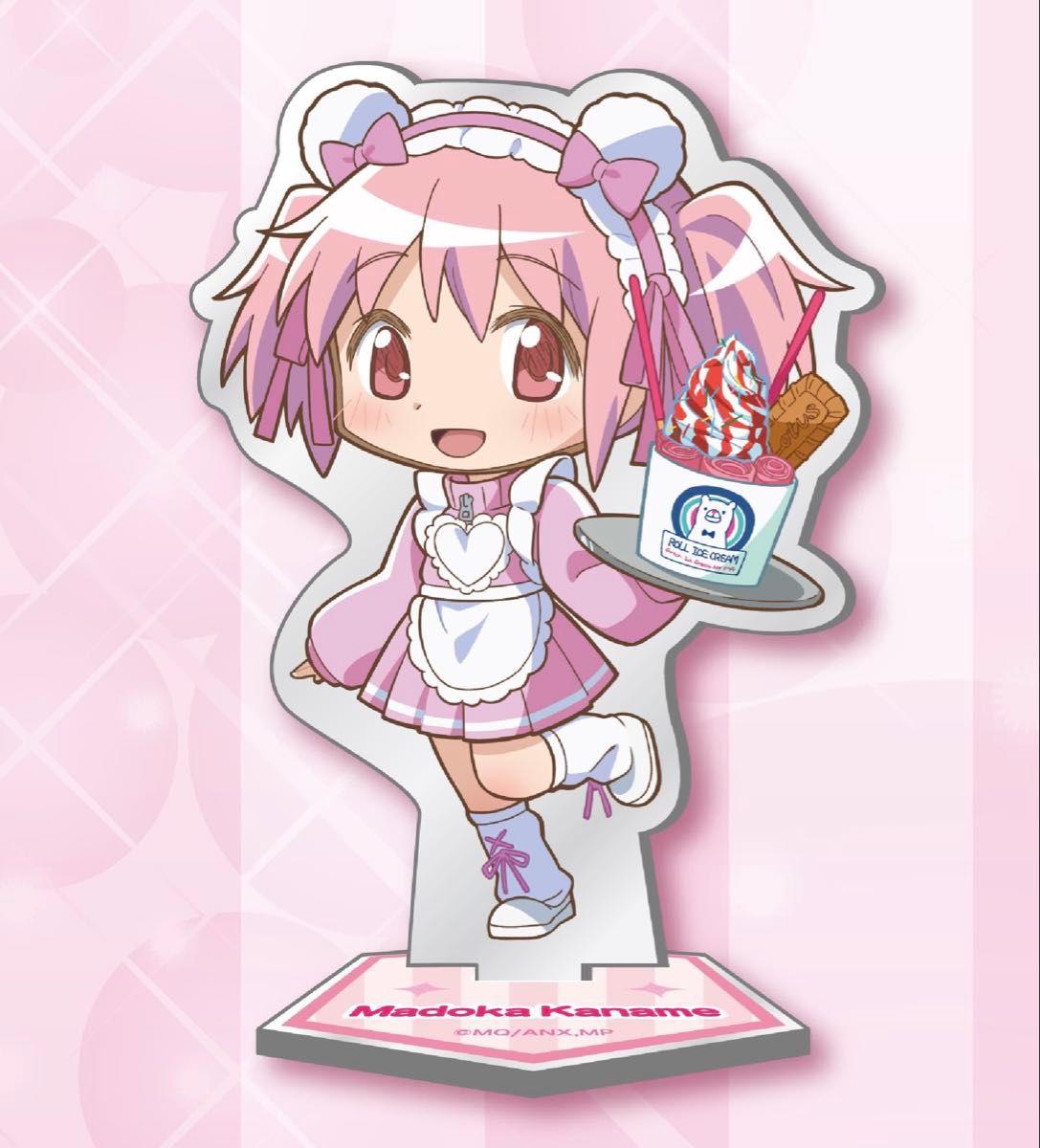 Puella Magi Madoka Magica Roll Ice Cream Factory Collaboration Acrylic Stand Madoka Kaname Anime Goods Character Goods