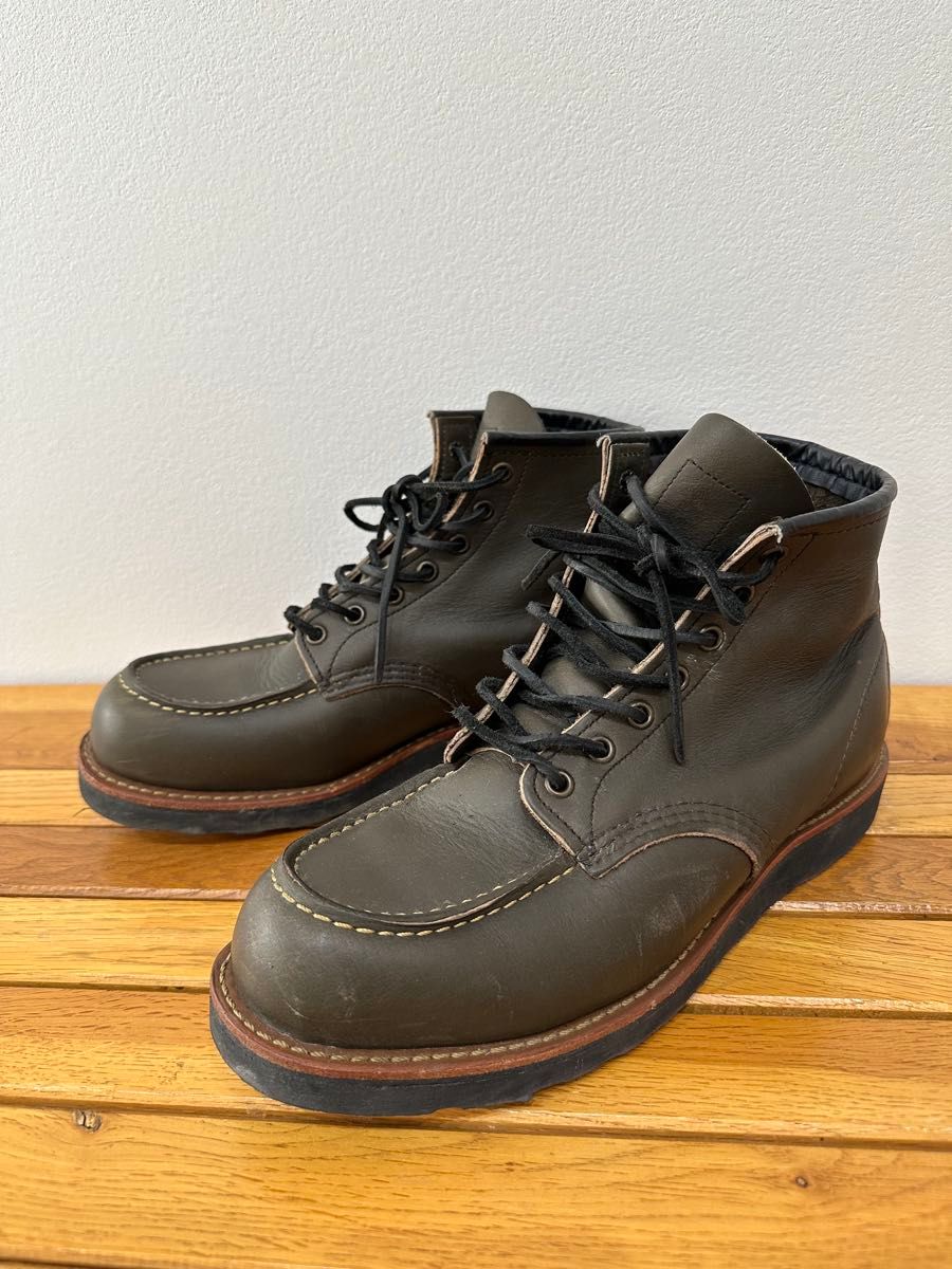 RED WING 红翼 莫卡辛工装靴 深橄榄色