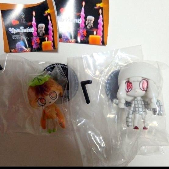 Will Sweets Figure Collection 2-Piece Set Trick or Treat Strawberry Marshmallow Pumpkin Mochi
