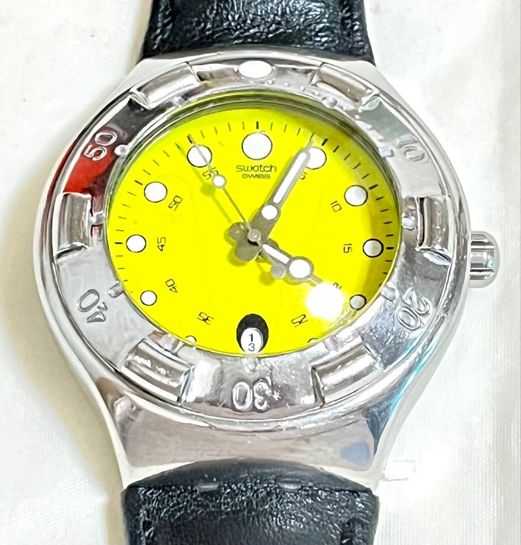 Swatch IRONY Swatch Irony Scuba Yellow Watch