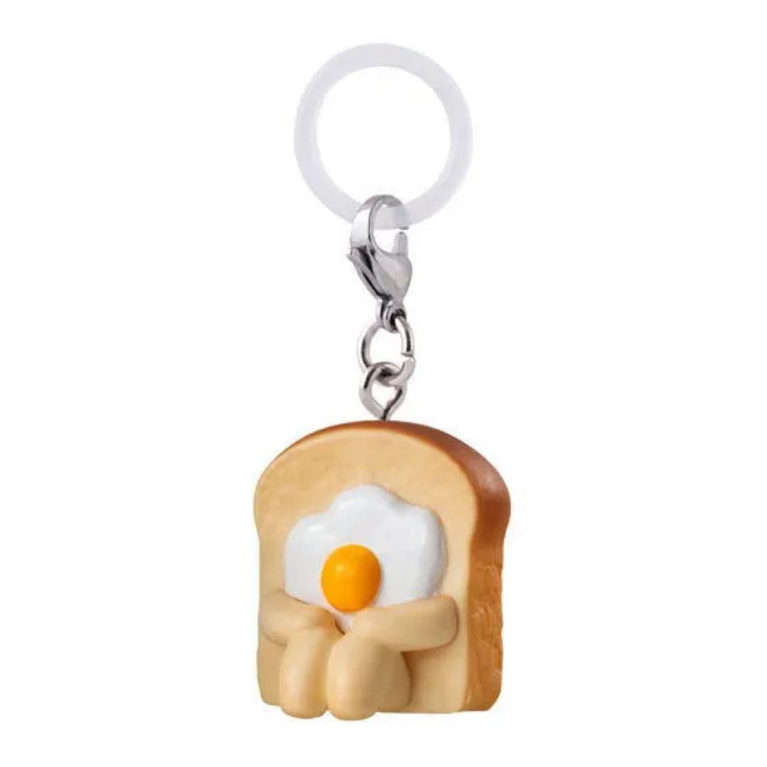 Machibouke Bread Version Mejiroshii Accessory Fried Egg Toast Charm Gacha