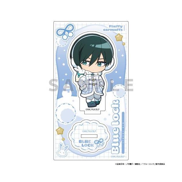2026/04 Release [Goods] / Blue Lock Acrylic Stand (Rin Itoshi / Fluffy Ear Muff) [Palflit]