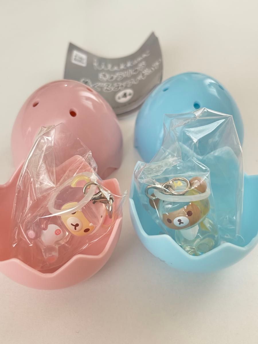 轻松熊 恐龙服装玩偶 标记配件 可鲁洛熊 茶色小熊 扭蛋