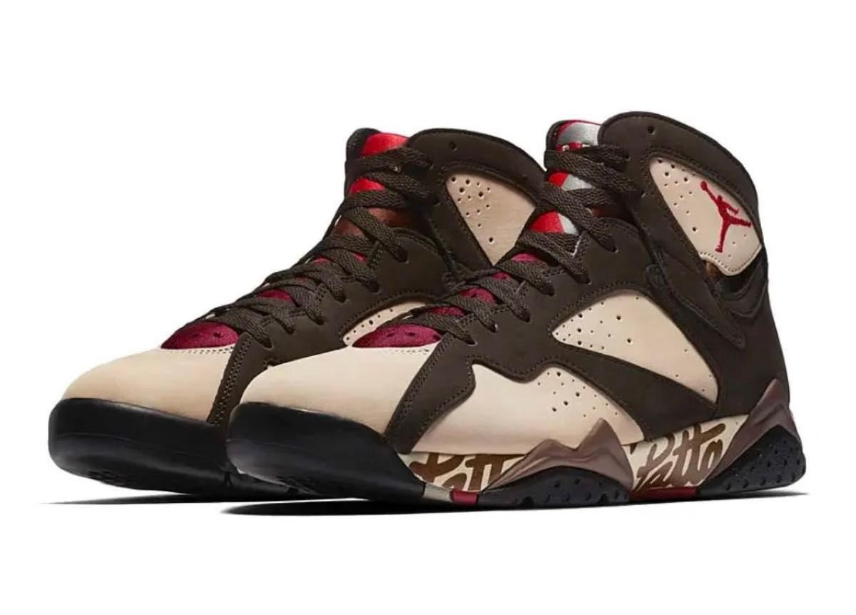 NIKE / AIR JORDAN 7 RETRO / PATTA / SHIMMER / AT3375-200 / 30cm