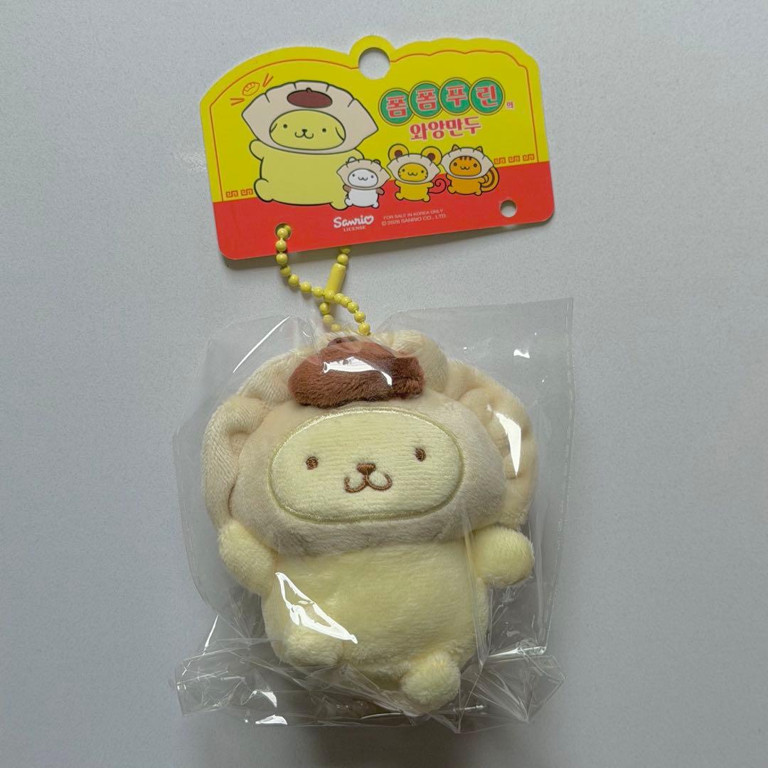 韩国 布丁狗 饺子 毛绒玩具 挂件 布丁单独款