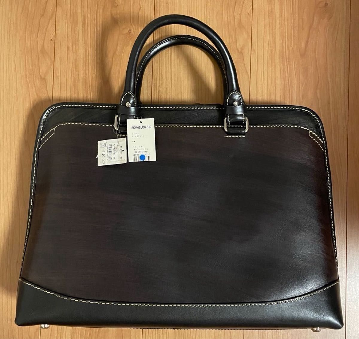 【全新未使用 带吊牌】STEFANOMANO 公文包